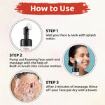 Buy Fantraa Apple Cider Vinegar Foaming Face Wash with Built-In Face Brush, (150 ml) - Purplle