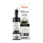 Buy Fantraa Activated Charcoal Foaming Face Wash with Built-In Face Brush, (150 ml) - Purplle