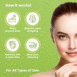 Buy Fantraa Green Tea Foaming Face Wash with Built-In Face Brush, (150 ml) - Purplle