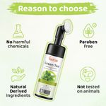 Buy Fantraa Green Tea Foaming Face Wash with Built-In Face Brush, (150 ml) - Purplle