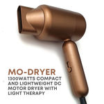 Buy Alan Truman MO 1300 Watts DC Motor Dryer Cappuccino Gold - Purplle