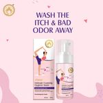 Buy Mom & World Natural Intimate Foaming Feminine Hygiene Wash pH 3.7, Dermatologically Tested, Enriched With Lactic Acid & Witch Hazel (120 ml) - Purplle