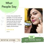 Buy Mystiq Living Specials - Green Tea Clarity - Acne Gel Cream | Anti Acne, Pimple & Scar Removal moisturizer, Skin Clarifying Day & Night Gel | Green Tea, Chamomile & Tea Tree | Oily & Acne Prone Skin , 50GM - Purplle