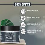 Buy BIOAYURVEDA Anti-Acne Pimples Reduce Face Pack Creme 250 g - Purplle
