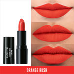 Buy Lakme Cushion Matte Lipstick, Orange Rush (4.5 gm) - Purplle