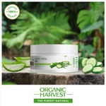Buy Organic Harvest Aloe Vera Gel: Neem & Cucumber | Aloe Vera Gel for Dry Skin & Hair | Organic Moisturizing Gel | 100% American Certified Organic | For Men & Women | Sulphate & Paraben-free-200gm - Purplle