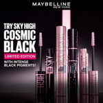 Buy Maybelline New York Lash Sensational Sky High Waterproof Mascara, Lengthening & Volumizing Mascara With Bamboo Exract & Fibres, Very Black (6 ml) - Purplle