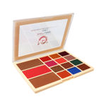Buy Mattlook 15 in 1 Baked Highlighter & Eyeshadow Matte Palette, Face Makeup, Matte Multicolor-1 (33.6 gm) - Purplle