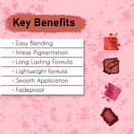 Buy Mattlook Spice N Sugar Ultra Professional Eyeshadow Palette, Multicolour, 21gm - Purplle