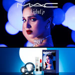 Buy MAC Cosmetics Light Up with Bhumi Pednekar LIPSTICK TRIO - 3g + 3g + 3g - Purplle