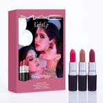 Buy MAC Cosmetics Light Up with Bhumi Pednekar LIPSTICK TRIO - 3g + 3g + 3g - Purplle
