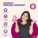 Buy GynoCup Reusable Menstrual Cup for Women| | Medium Size with Pouch | 100% Medical Grade Silicone | Wearable Upto 12 hours | No leakage | Ultra Soft, Odour & Rash free | FDA Approved - Purplle