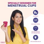 Buy GynoCup Premium Menstrual Cup for Women |Medium Size With Pouch |Pink Color | With Menstrual Cup Sterilizer Container |(Combo) - Purplle