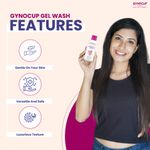 Buy GynoCup Premium Reusable Menstrual Cup for Women| Large Size |Pink Color |With Menstrual Cup Cleanser Wash 100ml (Combo) - Purplle