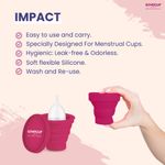 Buy GynoCup Collapsible Silicone Cup Menstrual Cup Sterilizer for Women| Kills 99% of Germs in 2 Minutes | Microwave Friendly - 1 Unit - 1 Pc - Purplle