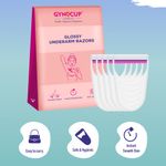 Buy Gynocup Underarm Hair Remove Razor|Easy to use|No Cut Safe & Comfortable Shaving|Water Resist (Pack of 5) - Purplle
