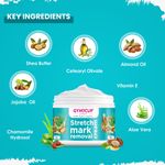 Buy Gynocup Stretch Marks Removal Cream for Pregnancy with the Goodness of Shea Butter, Coco Caprylate, Glycerine and Aloe Vera, Harsingar Oil & Vitamin E (50g) - Purplle