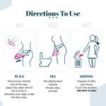 Buy MildCares 10 Funnels Disposable Female Urination Device for Women | Portable, Leak-proof Stand and Pee Funnels for Women, Girls| Public Toilets, Travel, Camping, Hiking and Outdoor Activities - Purplle