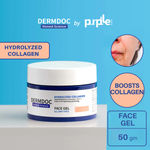 Buy DERMDOC by Purplle Skin Tightening Face Gel with Hydrolyzed Collagen (50 gm) | collagen gel for face | skin collagen booster - Purplle