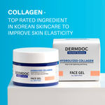 Buy DERMDOC by Purplle Skin Tightening Face Gel with Hydrolyzed Collagen (50 gm) | collagen gel for face | skin collagen booster - Purplle