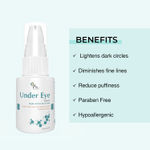 Buy Fixderma Under Eye Cream, For Dark Circles, Controls Puffiness, Diminishes Under Eye Ageing, Prevents Fine Lines, Sooths Under Eye, Youthful Eyes, Safe & Effective Cream, Paraben Free- 15gm - Purplle