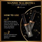 Buy MyGlamm Manish Malhotra Gold Flake Lipgloss-9ml - Purplle