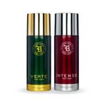 Buy Fragrance & Beyond Woody Perfume Body Deodorant for Men (Pack of 2) - 150ml,| Long Lasting Fragrance, Toxin Free, Made in India - Purplle