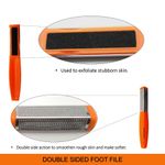 Buy Majestique Foot Care Set 3Pcs - Double Sided Foot Files, Heel Rasp for Foot Scrapper - Color May Vary - Purplle