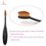 Buy Majestique Professional Eye Makeup Brush Set CMB512 Concealer, Blush and Eye Shadow for Women and Girls - Purplle