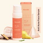 Buy Biocule No More Acne Anti Acne Face Serum, Salicylic Acid Serum (BHA) from Willow Bark with Natural AHA, Neem & HA, for Acne, Blemish & Oil Control, Face serum for Acne Prone Skin & Oily Skin - Purplle