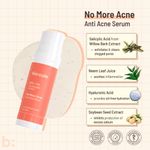 Buy Biocule No More Acne Anti Acne Face Serum, Salicylic Acid Serum (BHA) from Willow Bark with Natural AHA, Neem & HA, for Acne, Blemish & Oil Control, Face serum for Acne Prone Skin & Oily Skin - Purplle