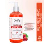 Buy Globus Naturals Combo Pack - Refreshing Strawberry Body Lotion 300 ml & Refreshing Strawberry Body wash (300 ml) - Purplle