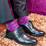 Buy Man Arden Harmonious Hue Designer Edition Men Socks Gift Box Collection, World's Finest Cotton (Combo of 3 | Size: Free Size | Color: Multicolor | Length: Regular) - Purplle