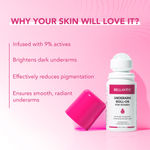 Buy Bella Vita Organic DeoWhite Under Arm Skin Whitening Natural Roll On Deodorant Stick for Women(50 ml) - Purplle