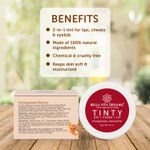 Buy Bella Vita Organic Tinty Blush - Pomegranate - Purplle