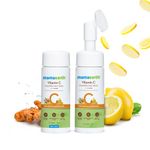 Buy Mamaearth Vitamin C Foaming Face Wash with brush, Combo Pack with Refill for Skin Illumination - 150 ml + 150 ml - Purplle