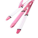 Buy Kemei KM-1291. 3 in 1 Hair Straightener, Hair Crimper & Hair Curler - Purplle