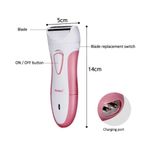 Buy Kemei KM-5001 Rechargeable Cordless Lady Hair Shaver - Purplle