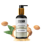 Buy Miel Natural Moroccan Argan Shampoo For Hair Fall Control and Frizz Control - Purplle