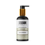 Buy Miel Natural Moroccan Argan Shampoo For Hair Fall Control and Frizz Control - Purplle