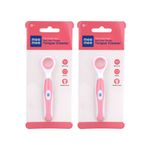 Buy Mee Mee Tongue Cleaner Brush, Pink (Pack of 2) Extra Soft Toothbrush (2 Toothbrushes) - Purplle