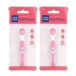 Buy Mee Mee Tongue Cleaner Brush, Pink (Pack of 2) Extra Soft Toothbrush (2 Toothbrushes) - Purplle
