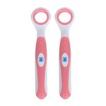 Buy Mee Mee Tongue Cleaner Brush, Pink (Pack of 2) Extra Soft Toothbrush (2 Toothbrushes) - Purplle