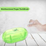 Buy Mee Mee Unique Finger Brush (Pack of 2, Green) Soft Toothbrush (2 Toothbrushes) - Purplle
