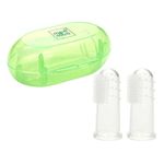 Buy Mee Mee Unique Finger Brush (Pack of 2, Green) Soft Toothbrush (2 Toothbrushes) - Purplle