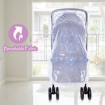 Buy Mee Mee Polyester Kids Washable Multipurpose Breathable Mosquito Net (White) Mosquito Net (White, Frame Hung) - Purplle