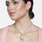 Buy Estele Gold Plated Trendy and Fancy Fashion Jewellery Set - Purplle