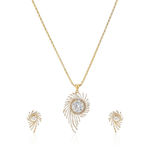 Buy Estele Gold Plated Trendy and Fancy Fashion Jewellery Set - Purplle