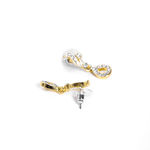 Buy Estele Gold Plated Adorn Drop Mangalsutra Necklace Set for Women - Purplle