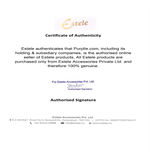 Buy Estele Gold Plated CZ Flower Designer Necklace Set for Women - Purplle